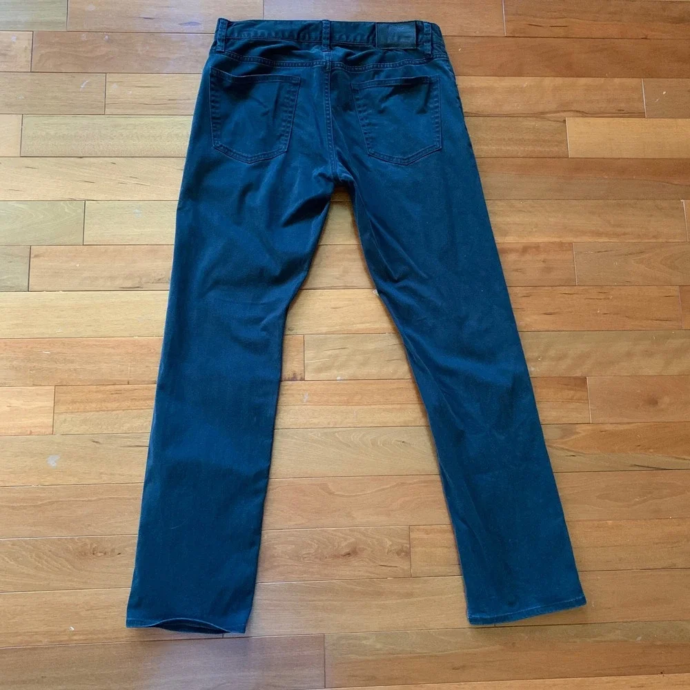 Polo Ralph Lauren‎ Varick Slim Straight Pants Mens 30x30 Black Stretch Chino